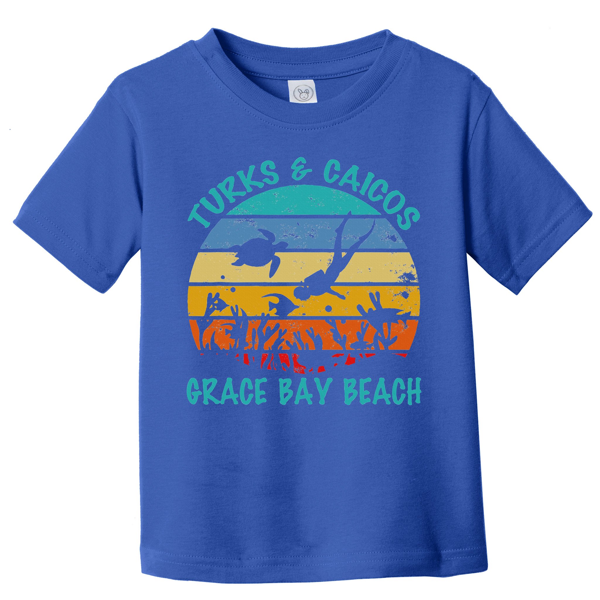 Turks And Caicos Islands West Indies Grace Bay Beach Toddler T-Shirt