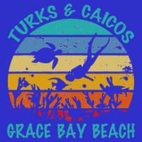 Turks And Caicos Islands West Indies Grace Bay Beach Zip Tote Bag