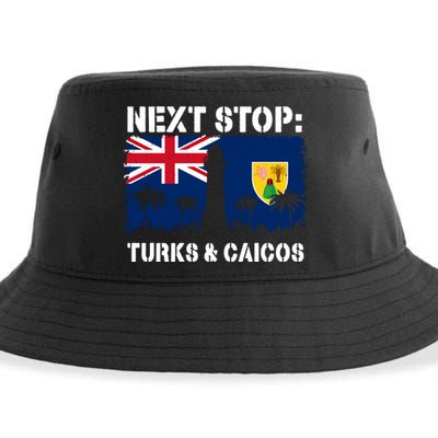 Turks And Caicos Summer Vacation Trip Next Stop Vacay Vibes Gift Sustainable Bucket Hat