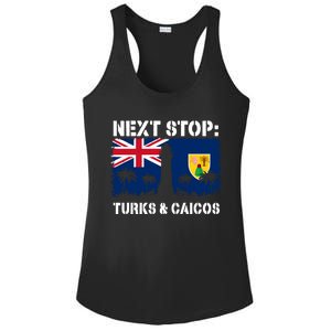 Turks And Caicos Summer Vacation Trip Next Stop Vacay Vibes Gift Ladies PosiCharge Competitor Racerback Tank