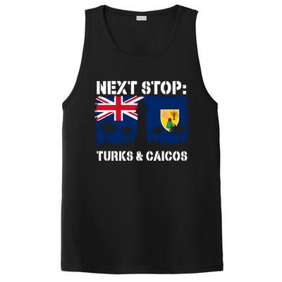 Turks And Caicos Summer Vacation Trip Next Stop Vacay Vibes Gift PosiCharge Competitor Tank