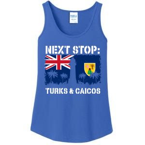 Turks And Caicos Summer Vacation Trip Next Stop Vacay Vibes Gift Ladies Essential Tank