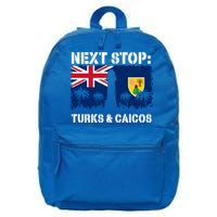 Turks And Caicos Summer Vacation Trip Next Stop Vacay Vibes Gift 16 in Basic Backpack