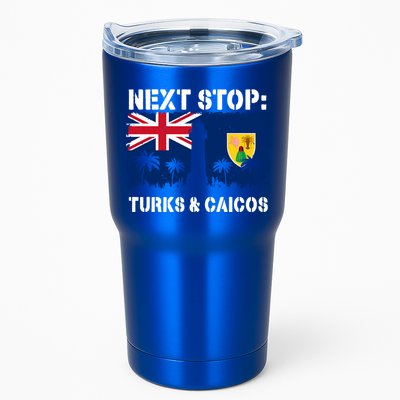 Turks And Caicos Summer Vacation Trip Next Stop Vacay Vibes Gift Tumbler