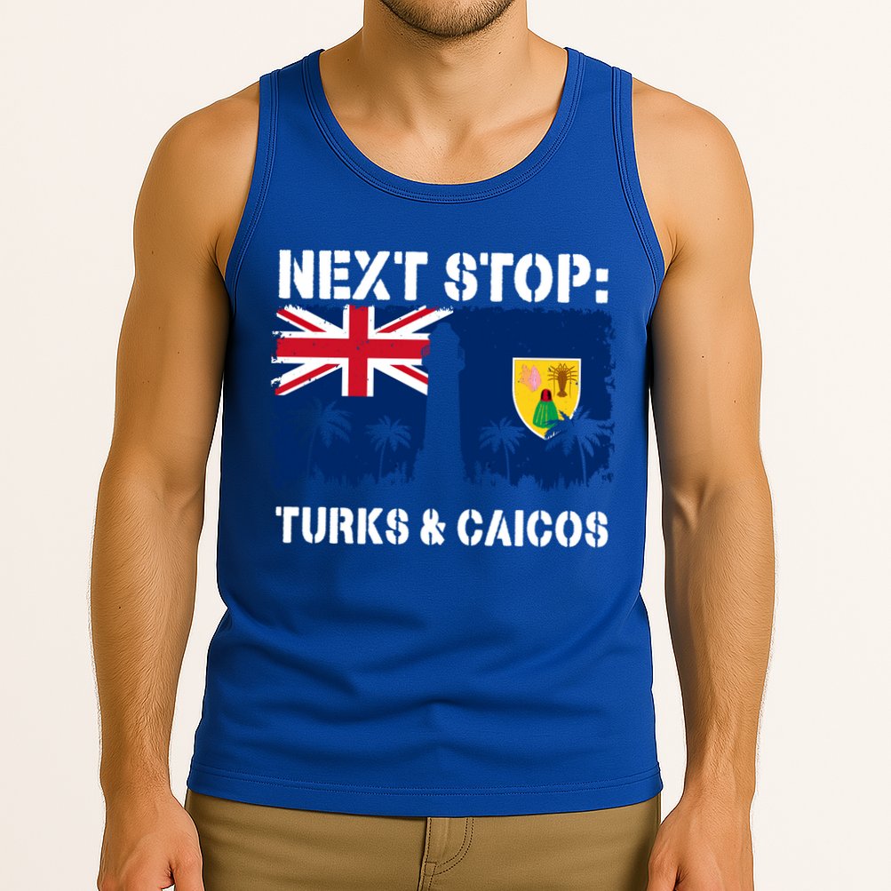 Turks And Caicos Summer Vacation Trip Next Stop Vacay Vibes Gift Tank Top