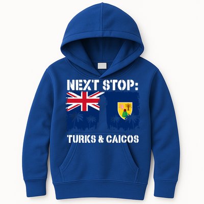 Turks And Caicos Summer Vacation Trip Next Stop Vacay Vibes Gift Kids Hoodie