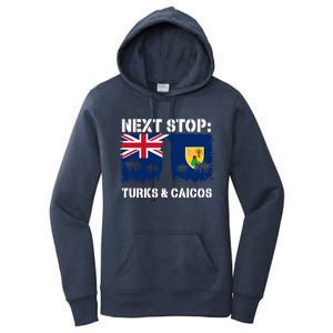 Turks And Caicos Summer Vacation Trip Next Stop Vacay Vibes Gift Women's Pullover Hoodie