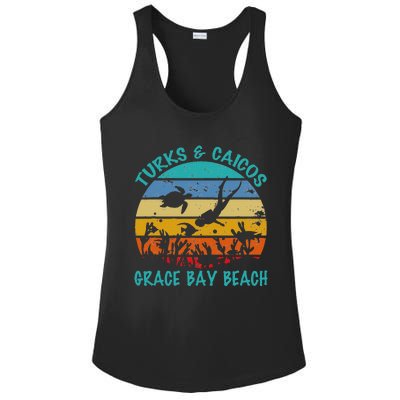 Turks And Caicos Islands West Indies Grace Bay Beach Ladies PosiCharge Competitor Racerback Tank