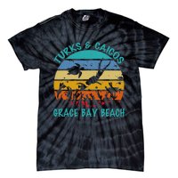 Turks And Caicos Islands West Indies Grace Bay Beach Tie-Dye T-Shirt