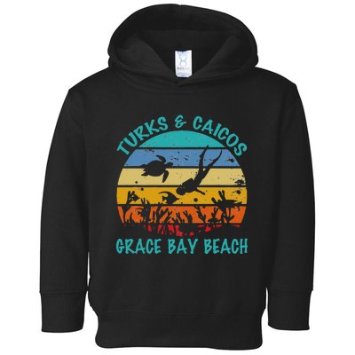 Turks And Caicos Islands West Indies Grace Bay Beach Toddler Hoodie