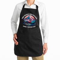 Trails Are Calling And I Must Go Wild Horse Nature Art Apron