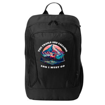 Trails Are Calling And I Must Go Wild Horse Nature Art City Backpack