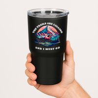 Trails Are Calling And I Must Go Wild Horse Nature Art Tumbler