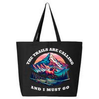Trails Are Calling And I Must Go Wild Horse Nature Art 25L Jumbo Tote