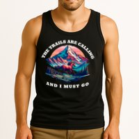 Trails Are Calling And I Must Go Wild Horse Nature Art Tank Top