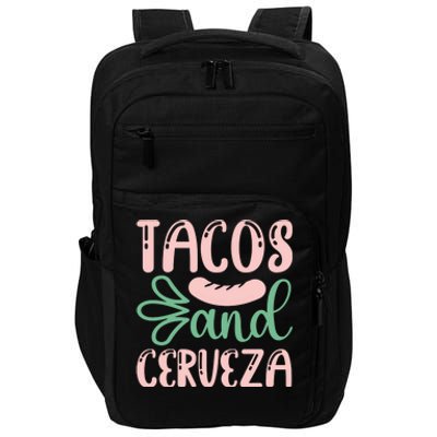 Tacos And Cerveza Cinco De Mayo Celebration Impact Tech Backpack