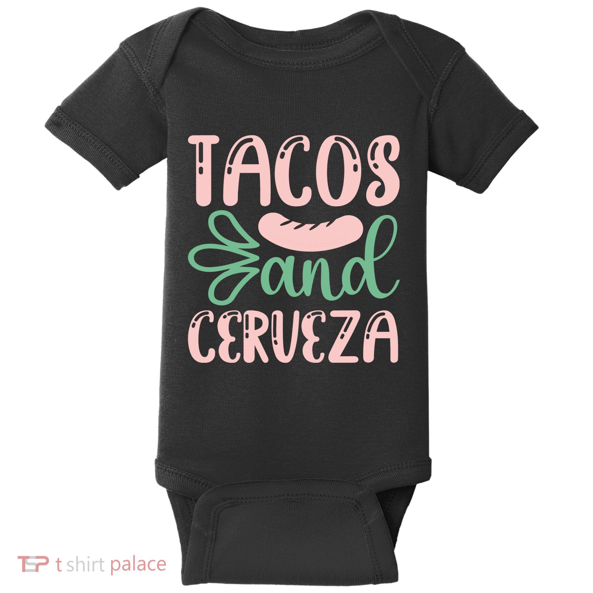 Tacos And Cerveza Cinco De Mayo Celebration Baby Bodysuit