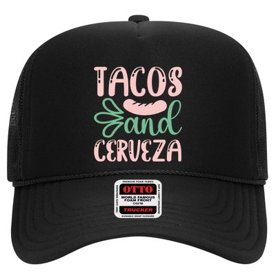 Tacos And Cerveza Cinco De Mayo Celebration Trucker Hat