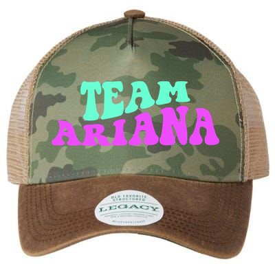 Team Ariana Cheer For Ariana, Show Support Be On Legacy Tie Dye Trucker Hat