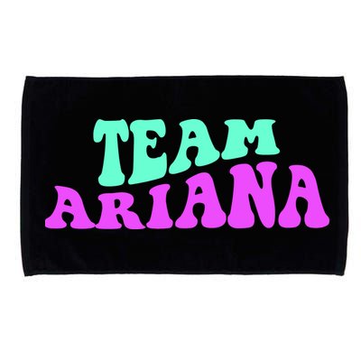 Team Ariana Cheer For Ariana, Show Support Be On Microfiber Hand Towel