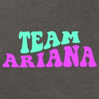 Team Ariana Cheer For Ariana, Show Support Be On Cotton Canvas Backpack