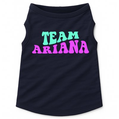 Team Ariana Cheer For Ariana, Show Support Be On Doggie Tank