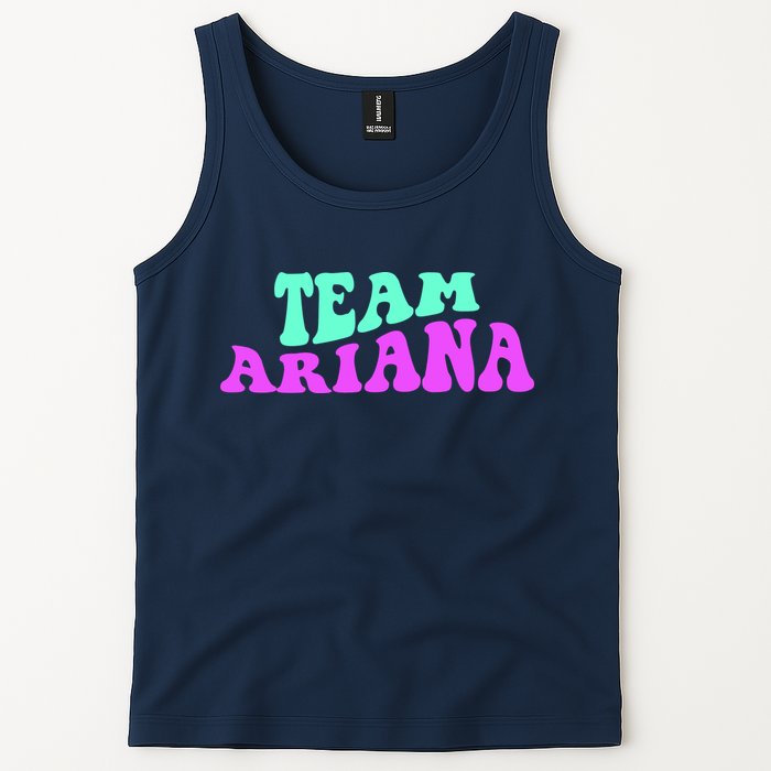 Team Ariana Cheer For Ariana, Show Support Be On Tank Top