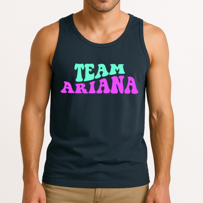 Team Ariana Cheer For Ariana, Show Support Be On Tank Top