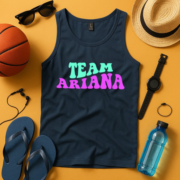 Team Ariana Cheer For Ariana, Show Support Be On Tank Top