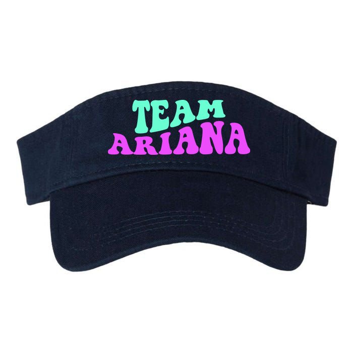 Team Ariana Cheer For Ariana, Show Support Be On Visor