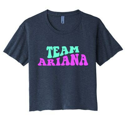 Team Ariana Cheer For Ariana, Show Support Be On Crop Top