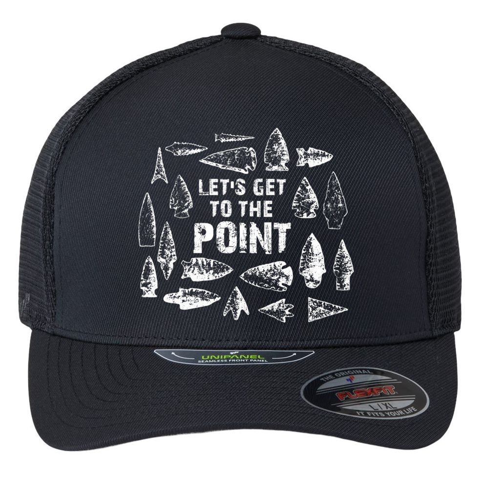 Trending Arrowhead Collector Arrowhead Native Artifact Hunting Flexfit Unipanel Trucker Cap