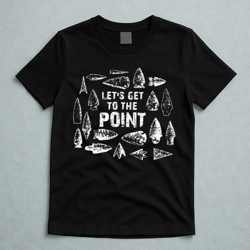 Trending Arrowhead Collector Arrowhead Native Artifact Hunting T-Shirt