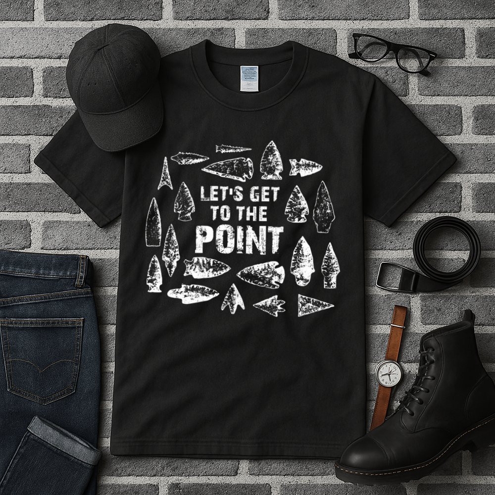 Trending Arrowhead Collector Arrowhead Native Artifact Hunting Tall T-Shirt