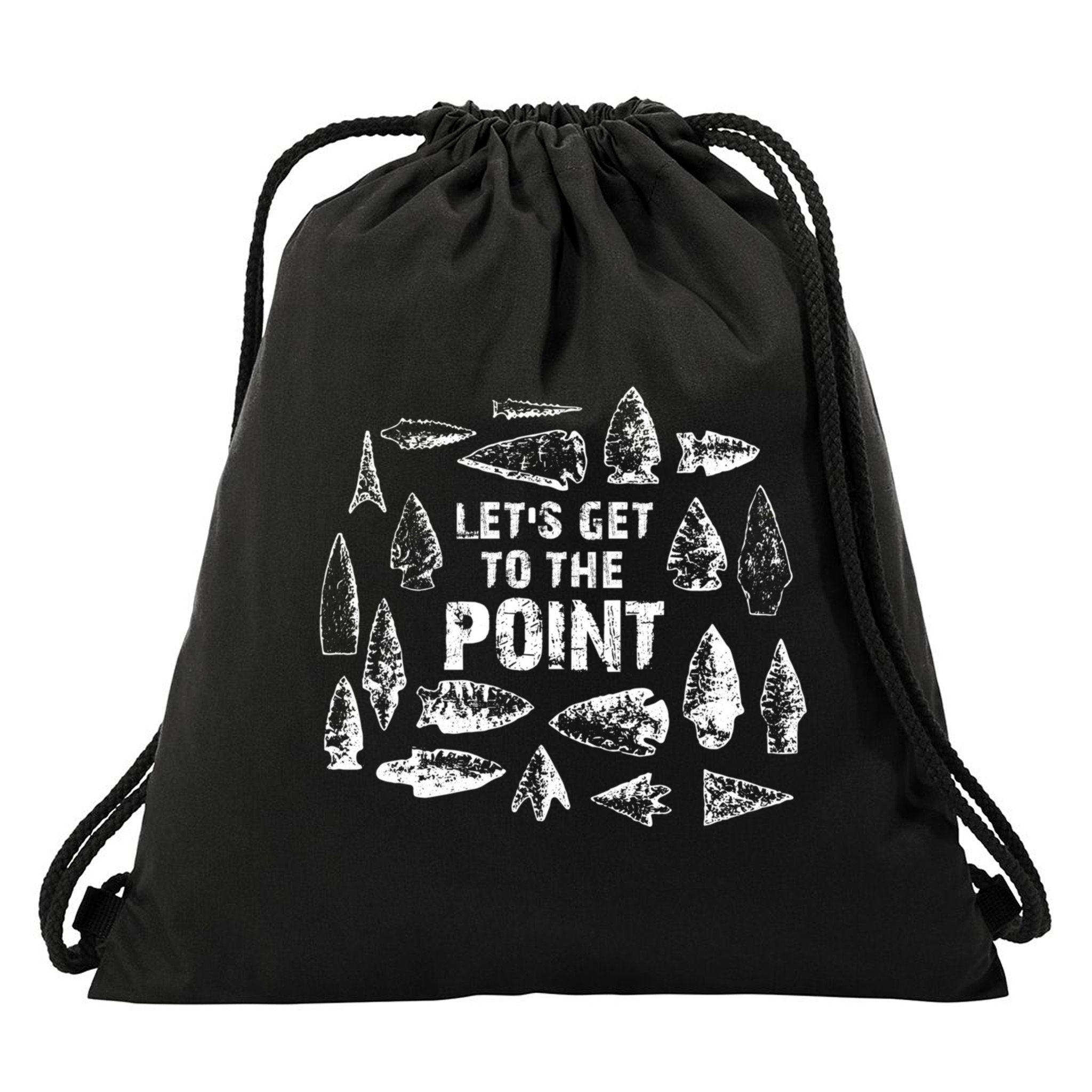 Trending Arrowhead Collector Arrowhead Native Artifact Hunting Drawstring Bag