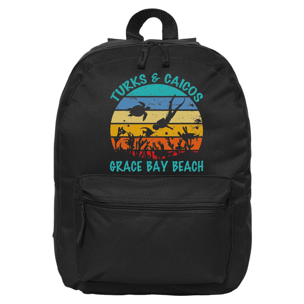 Turks And Caicos Islands West Indies Grace Bay Beach Gifts 16 in Basic Backpack