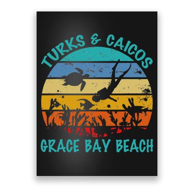 Turks And Caicos Islands West Indies Grace Bay Beach Gifts Poster