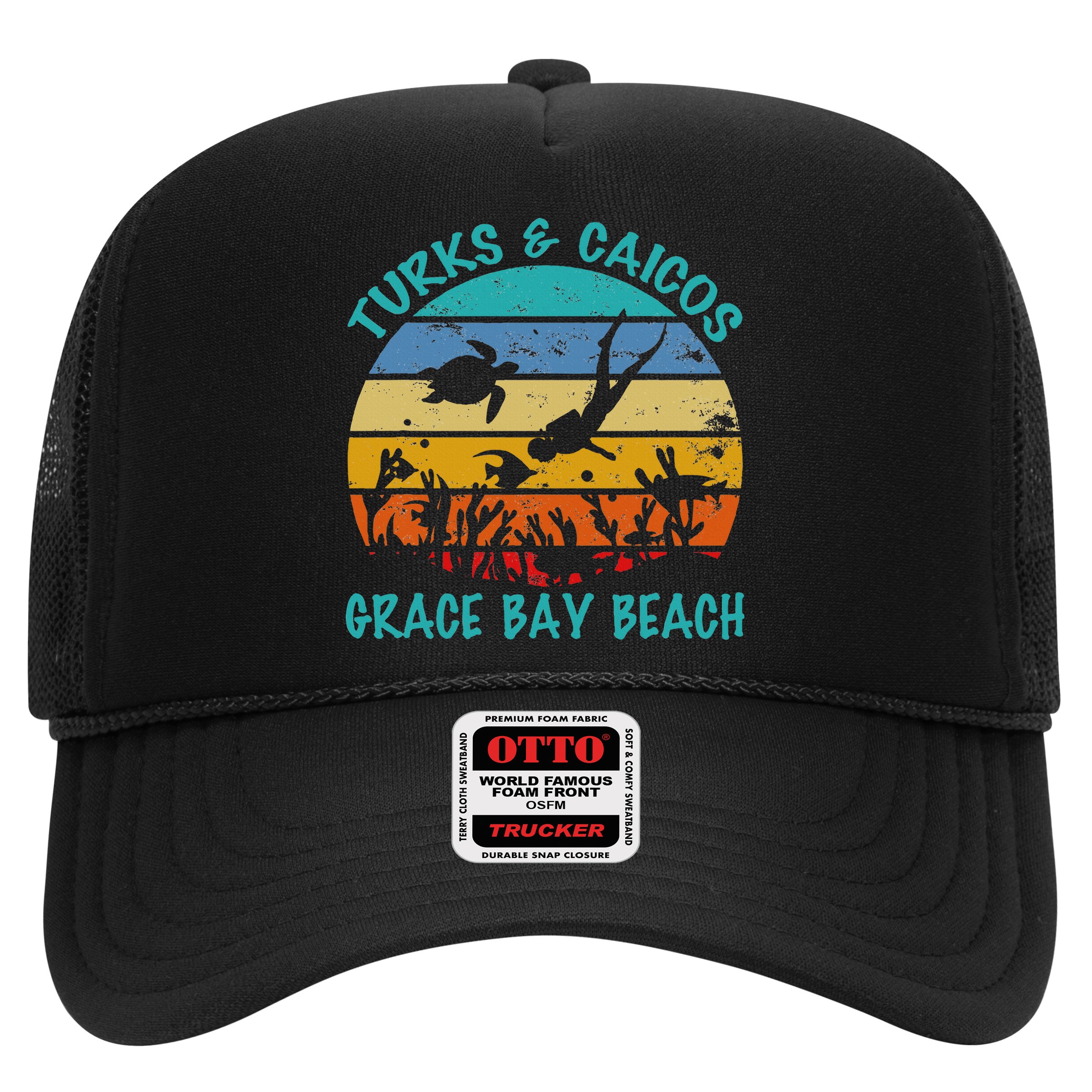 Turks And Caicos Islands West Indies Grace Bay Beach Gifts Hat