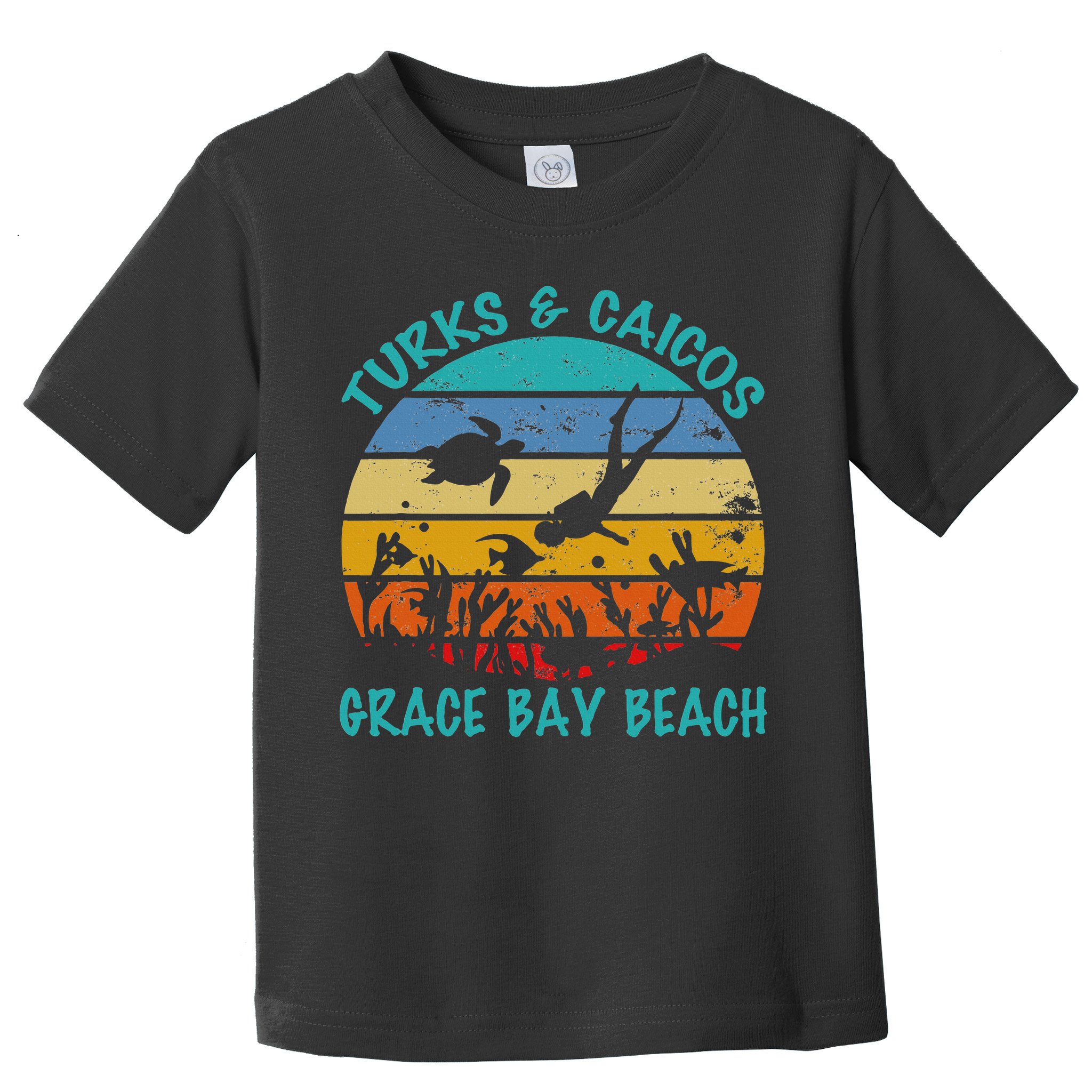 Turks And Caicos Islands West Indies Grace Bay Beach Gifts Toddler T-Shirt