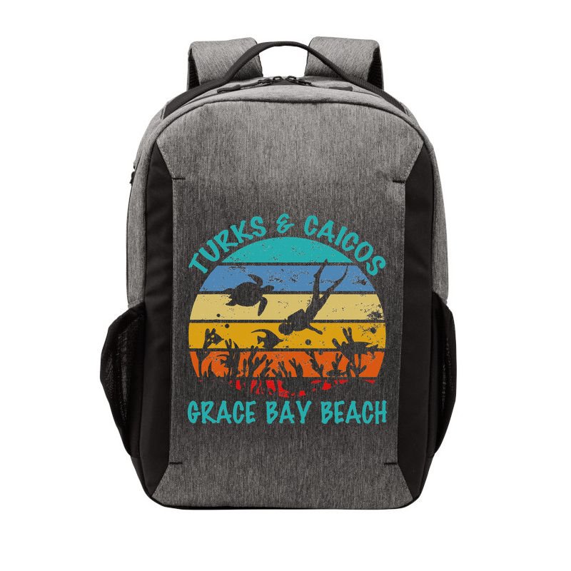 Turks And Caicos Islands West Indies Grace Bay Beach Gifts Vector Backpack