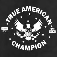 True American Champion Usa 7 Panel Mesh Trucker Snapback Hat