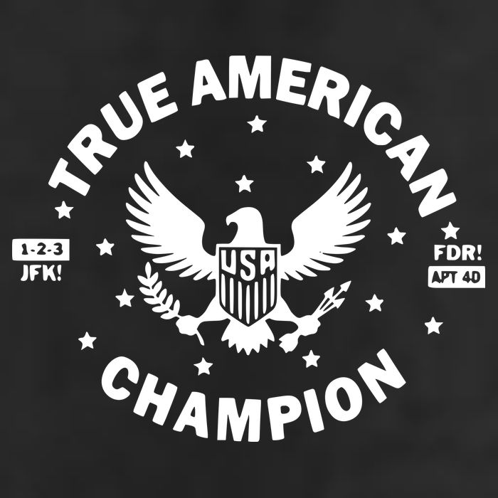 True American Champion Usa 7 Panel Mesh Trucker Snapback Hat