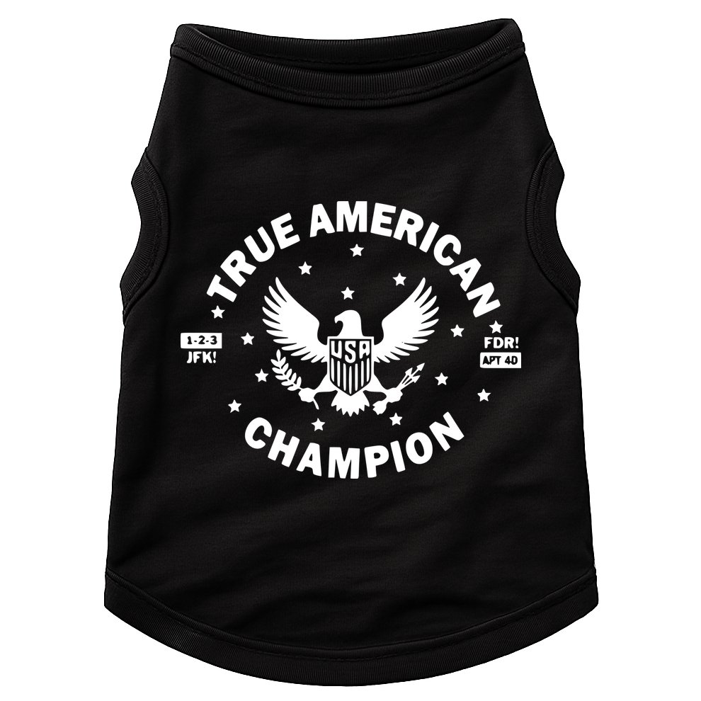 True American Champion Usa Doggie Tank