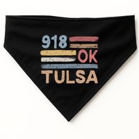Tulsa Area Code 918 Residents State Oklahoma USA-Made Doggie Bandana