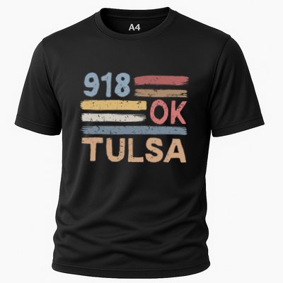 Tulsa Area Code 918 Residents State Oklahoma Performance Shirt