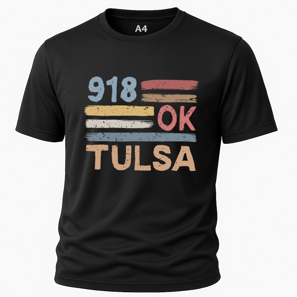 Tulsa Area Code 918 Residents State Oklahoma Performance Shirt