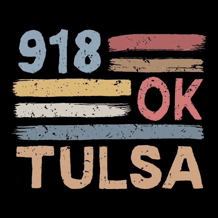 Tulsa Area Code 918 Residents State Oklahoma 16 in Basic Backpack