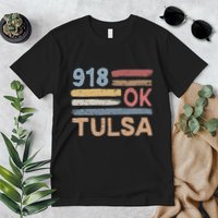 Tulsa Area Code 918 Residents State Oklahoma Premium T-Shirt
