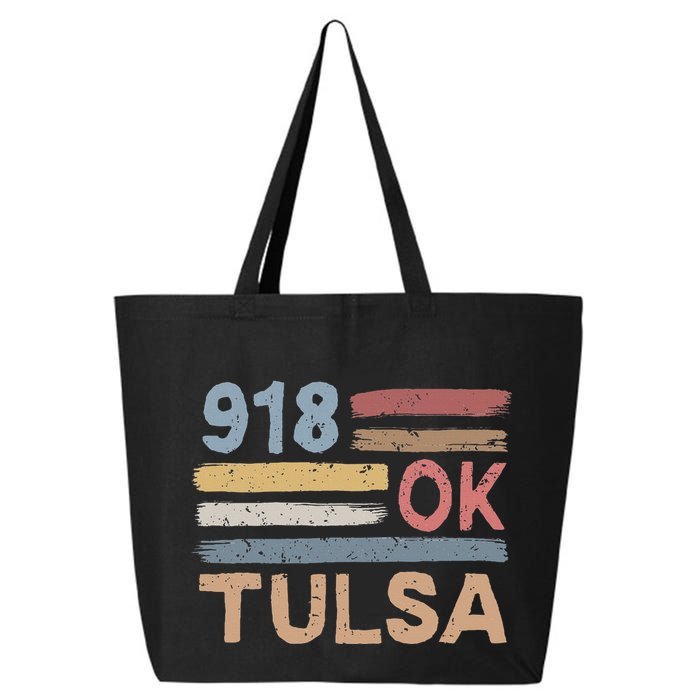 Tulsa Area Code 918 Residents State Oklahoma 25L Jumbo Tote