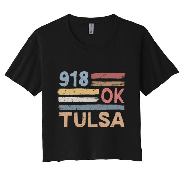 Tulsa Area Code 918 Residents State Oklahoma Crop Top